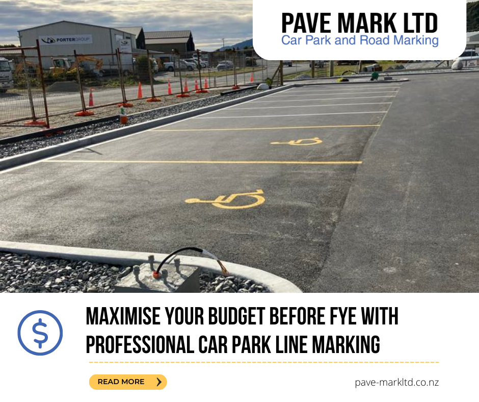 Maximise Your Budget Before FYE with Professional Car Park Line Marking